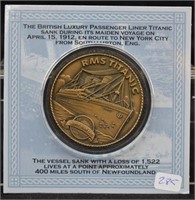 RMS Titanic Coin; New, Uncirculated