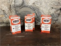 VTG. "HEET" LINAMENT BOTTLES AND BOXES