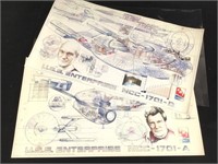 1995-6 Star Trek U.S.S. Enterprise Blueprints ERTL