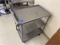 3 Shelf Rolling Stainless Steel Cart