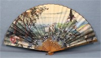 Fine Venetian Hand-Painted Fan