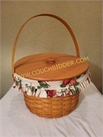 Longaberger Large Bucket Fruit Basket