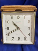Clinton 7 Jewel Repeater Travel Alarm Clock