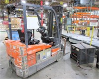 TOYOTA #7FBEU20 (3,450 lb.Cap.) ELECTRIC FORKLIFT