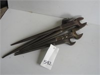 Iron Workers Wrenches Lot of 5