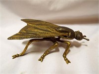 7" Solid Brass Fly Ash Tray