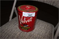 OLD VELVET SMOKING TIN