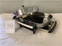 Hoover stainless steel fry pan