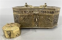 Brass "Cricket" Boxes -Trinkets & Treasures