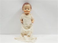 Antique Composite Doll Hand Sewn Dress