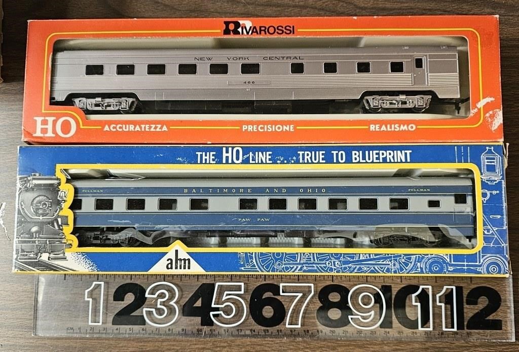 HO MOdel Train Cars-Rivarossi and Alm