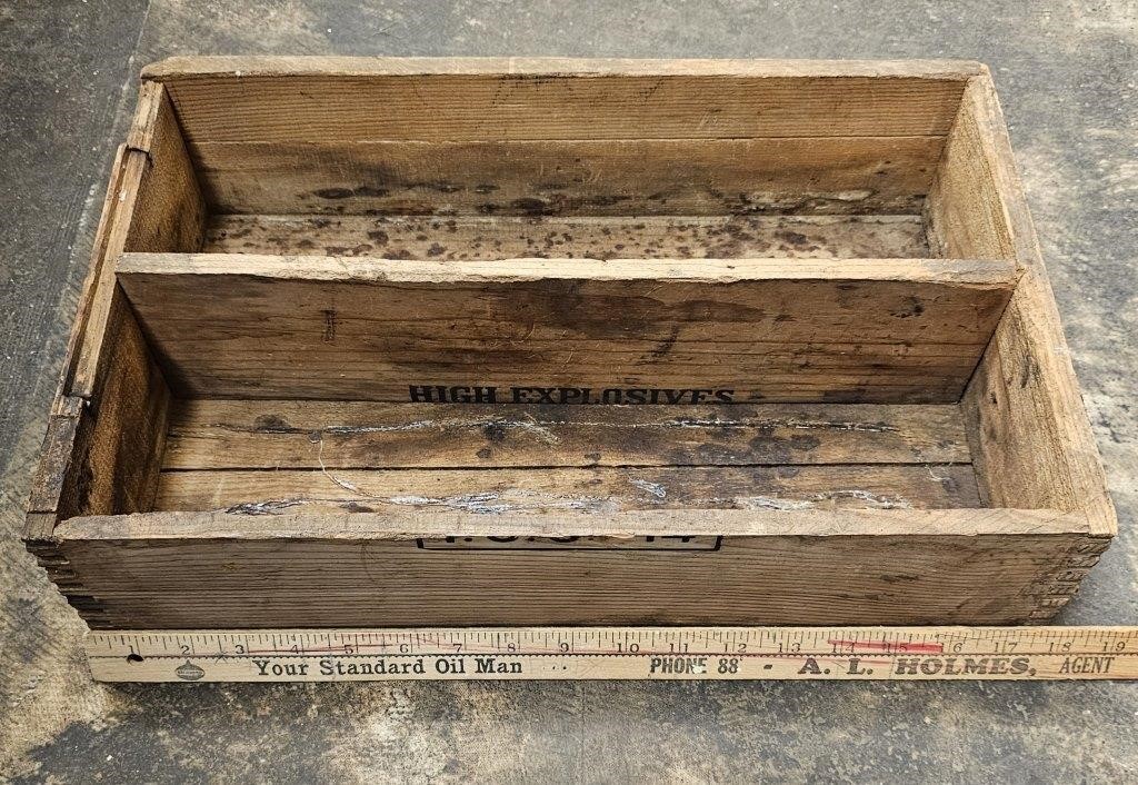 Old Wooden Crate