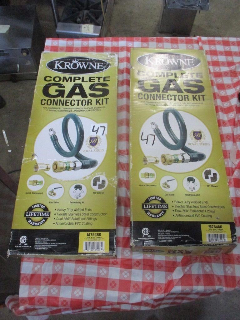 (2) NEW GAS HOSES