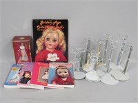 ASSORTE SIZE DOLL STANDS & MORE: