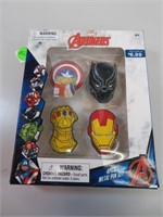 Marvel Avengers 4 Pc Pin Set in Box