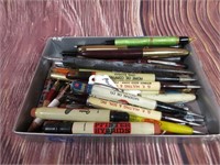 Lot of Adv. Pens and Pencils