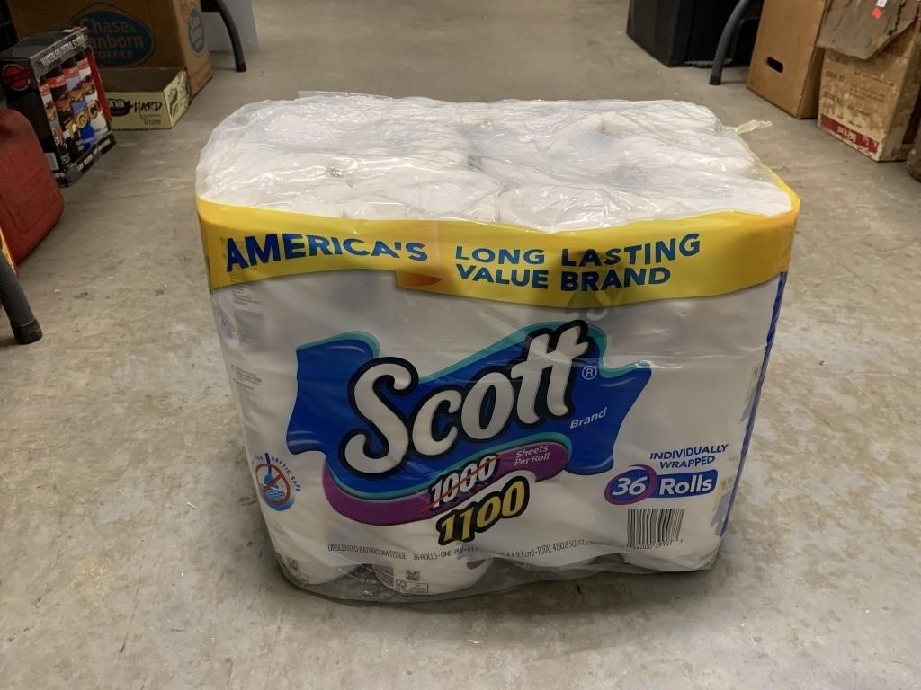 Case of (36) Bathroom Tissue Rolls