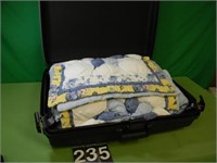 Suit Case with Blankets