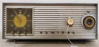 Vintage Admiral Radio/Clock, AS-IS
