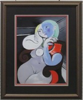 Nude Woman In Chair Giclee Pablo Picasso