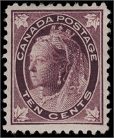 Canada stamp #73 Mint HR VF 1898 QV CV $600