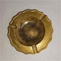 4 INCH BRASS ASHTRAY