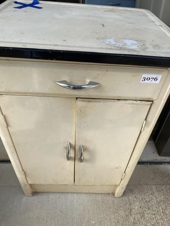 Very Old Metal Cabinet - Needs some love