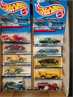 Flat of Hot Wheels