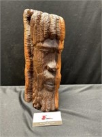 Wooden Carved Face
