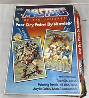 Masters of the universe fast dry paint by numbers