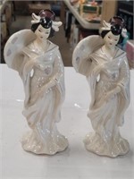 Two Piece Japanese Womeb Figurines