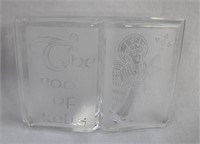 Waterford crystal "The Book Of Kells"