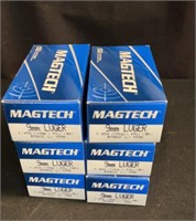 6 Boxes Magrech 9mm Luger Ammo