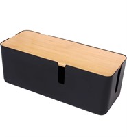 Changsuo Cable Management Box with Bamboo