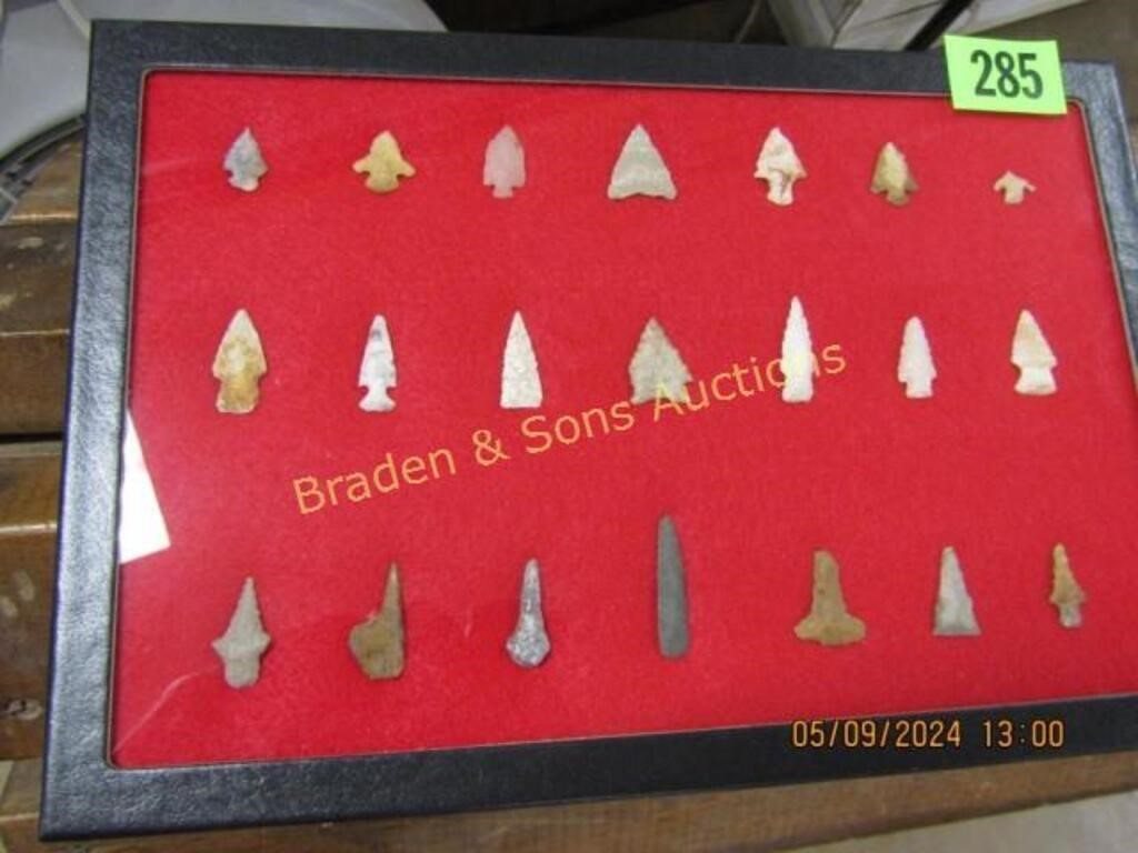 GROUP OF 16 WELL MADE NATIVE AMERICAN ARROWHEADS