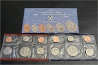 1991 Mint Uncirculated Coin Set P B
