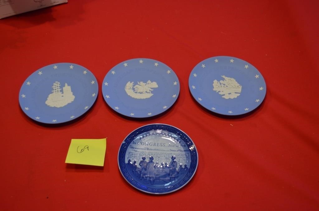 Wedgewood American Indepence Plates