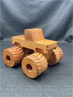 Wood Monster Truck Handcrafted (?)