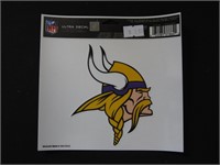 Minnesota Vikings cut logo helmet sticker