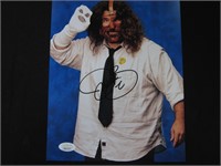 Mick Foley signed 8x10 photo JSA COA