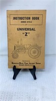 Minneapolis-Moline Universal “Z” Tractor