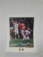 Signed Daniel Moore "Winning Connection" A.P Print