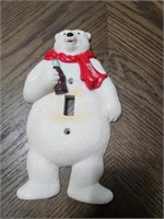 Coca-Cola Polar Bear Light Switch Cover