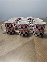 (11) Coca-Cola Coffee Cups