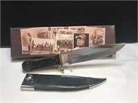 Rough Rider Bowie Wood Handle