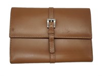 Caramel Brown Leather Wallet