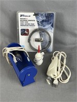 Wall Mounted Reading Lamp, Computer Cable Lock,