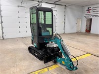 Mini Excavator- QH13R- NO RESERVE