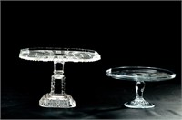 Squared Cut Crystal Brilliant Cake Stand & More
