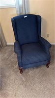 Laz-Z-Boy Dark blue reclining armchair, queen